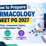 NEET PG Pharmacology Preparation